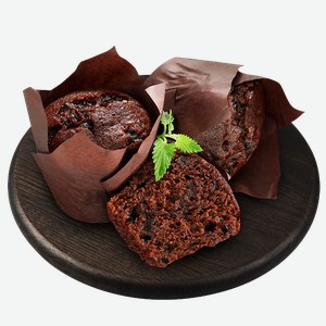 Маффин с шоколадной начинкой 120г не упак(Кулинария ММ)