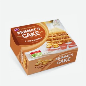 Торт  Mummy s cake  арахис 310г