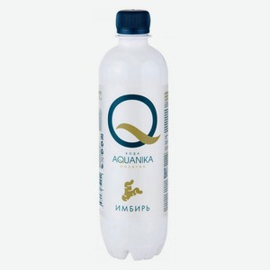 Напиток Aquanika Имбирь негазированный, 500 мл
