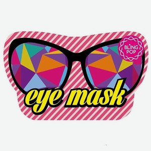 BLING POP Маска для глаз тканевая с коллагеном Eye Mask, 10 мл
