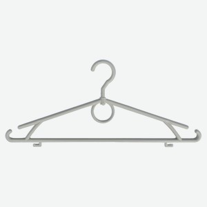 Вешалка «Элластик-Пласт» слоновая кость, 405х8х180 мм