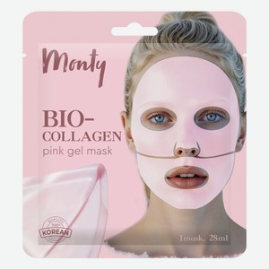 Маска д/лица Monty Био-коллаген Гелевая саше