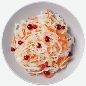 Капуста квашеная с клюквой Global Village 500г, 500 г