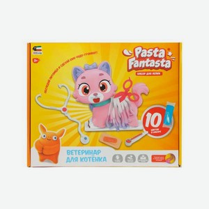 Тесто для лепки Attivio Ветеринар для кошечки 10 цв.