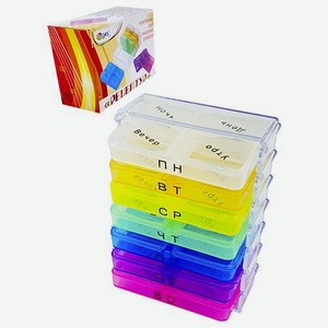 RUGES Таблетница  Рецептур , контейнер для таблеток, органайзер для лекарств