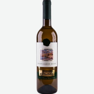 Вино Этюды Крыма белое полусладкое 0.75л