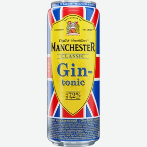 Джин Напиток Gin-tonic Classic 0.45л
