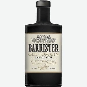 Джин Barrister Old Tom Gin 0.7л