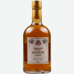Бренди Молодой Крымский Статус 0.5л