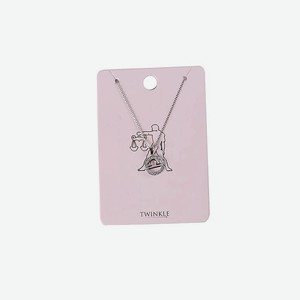 TWINKLE ZODIAC COLLECTION Подвеска с цепочкой  Весы , 1 шт.