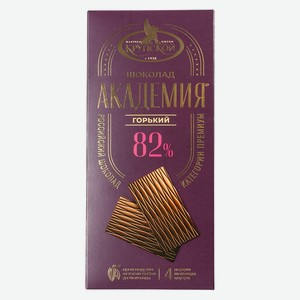 Шоколад Академия 82% какао, 88г