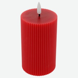 Свеча светодиодная SN-02L красная, 15 см