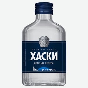 Водка «Хаски» Легенда севера Россия, 0,1 л