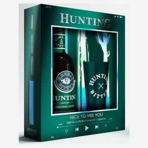 Ликер BELUGA Hunting Herbal Россия, 0,7 + стакан 420 мл