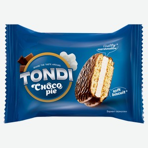 Печенье Tondi Choco Pie бисквитное, 30 г