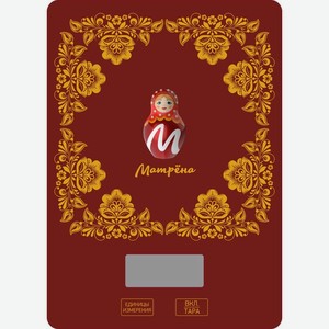 Весы Матрена кухонные электронные в ассортименте 1шт., 1 шт