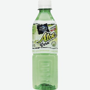 Вода Напиток Aloe Vera безалкогольный с кусочками алоэ вера 0.5л