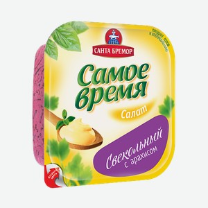 Салат Санта Бремор Самое время Свекольный с арахисом, 150 г