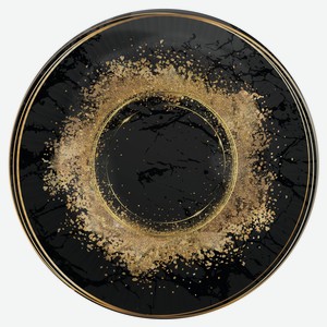 Набор бумажных тарелок Золотой песок, 6 шт d 230 мм