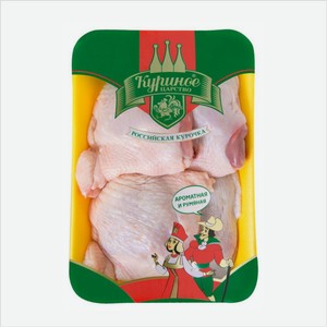 Бедро цыпленка КУРИНОЕ ЦАРТВО охл. 1кг