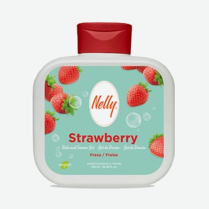 Гель для душа Nelly Strawberry 750 мл