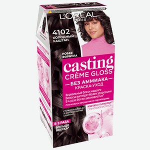 Краска-уход L Oreal Paris Casting Créme Gloss 4102 без аммиака 1шт., 1 шт