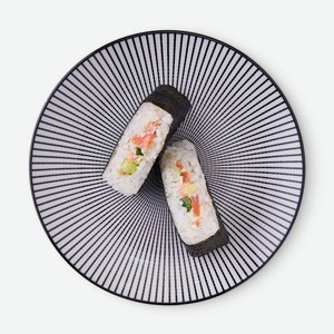 Онигири Филадельфия с кетой слабосоленой Пятёрочка Кафе, 100г, 100 г