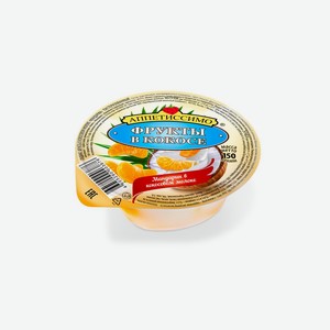 Пудинг Аппетиссимо Мандарин в кокосовом молоке 150 г