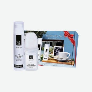 SEACARE Мужской набор №5:Дезодорант и Бальзам после бритья с Минералами Мертвого Моря, 100 мл + 60 мл