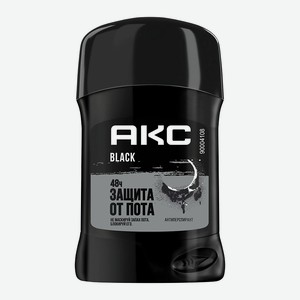 АКС Дезодорант антиперспирант стик мужской БЛЭК, 50 г