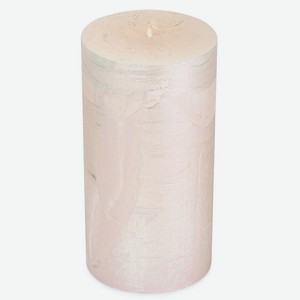 SPAAS Свеча столбик перламутровый неароматизированная, 1 шт