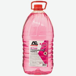 Стеклоомывающая жидкость AUTOEXPRESS Летняя Бабл Гам Пэт 5 л AE1501