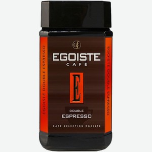 Кофе Egoiste Double Espresso растворимый 100г, 100 г