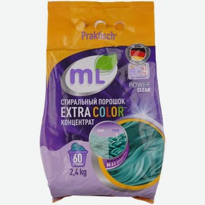 Порошок Meine Liebe Extra Color стиральный концентрат 2.4кг, 2.4 кг