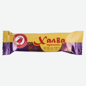 Халва АШАН Красная птица подсолнечная в виде батончика, 50 г