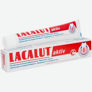 Зубная паста Lacalut Activ 75мл, 75 мл