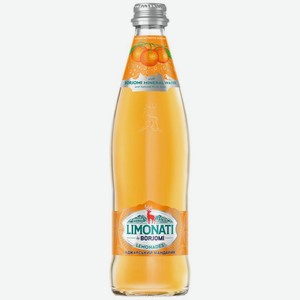Грузинский лимонад Limonati by Borjomi Аджарский мандарин газированный 500мл, 500 мл