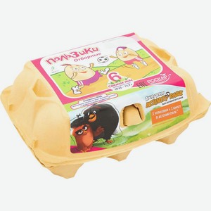 Яйцо куриное Роскар Пользики СО 6шт., 6 шт