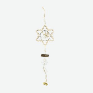 Декорация новогодняя подвесная, Снежное кружево, 51 см, в ассортименте