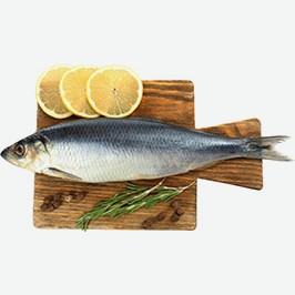 Сельдь, Свежемороженая, 1 Кг