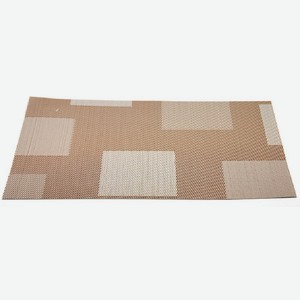 HANS&GRETCHEN Салфетка сервировочная 30х40см полимер 28HZ-7125, Коричневый