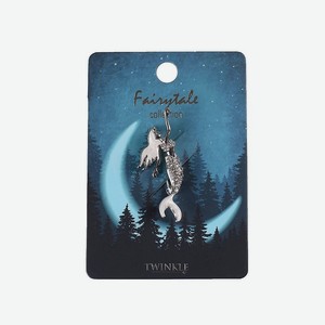 TWINKLE Брошь Mermaid Silver, 1 шт.