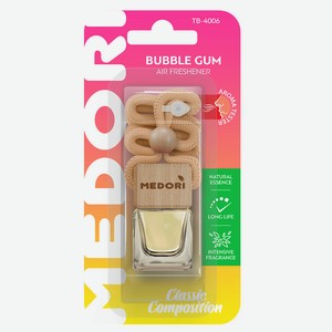 MEDORI Ароматизатор для автомобиля и гардероба BUBBLE GUM, 6 мл