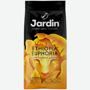 Кофе Jardin Euphoria жареный в зёрнах, 250г, 250 г