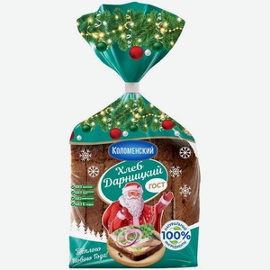 Хлеб Коломенское Дарницкий формовой нарезка 350г, 350 г