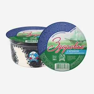 Икра имитированная осетровая Европром Здоровье со сливочным кремом, 200 г