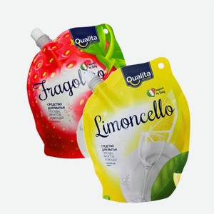 Средство для посуды QUALITA Лимончелло/Фраголино 450мл