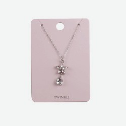 Подвеска с цепочкой Flowers+Drops