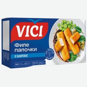 Рыбные палочки из филе зам Vici 250г