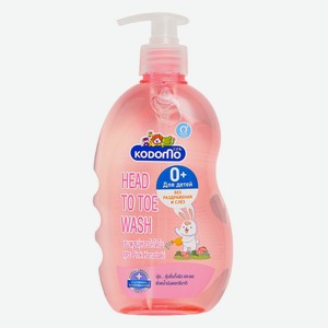 Шампунь-гель детский Lion Kodomo без слез с алоэ вера и каме